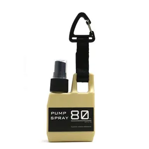 Parfüm plastik seyahat ince sis sprey şişe özel boş sprey şişeleri ile Logo taşınabilir pompa alkol doldurulabilir boş şişe
