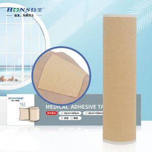 OEM/ODM pressure-sensitive tape, medical adhesive plaster, easy-tear adhesive, zinc <b>oxide</b>, for chapped hands and feet. - Product Image 1