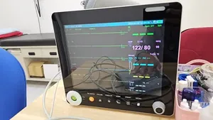 Monitor Cardíaco de Alta Calidad OEM para Neonatos, Niños y Adultos, con Carro y Pantalla de 8 Pulgadas para Signos Vitales - Product Image 3