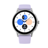 Montre connectée AMOLED tendance 2024, alertes SMS/reseaux sociaux, suivi personnalisé de la forme physique, fréquence cardiaque/pression artérielle/Oxygène sanguin, appels Bluetooth, montre intelligente