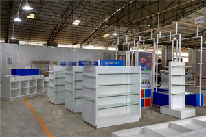 Estantería de exhibición personalizada para tienda de medicina, muebles de diseño de interiores, moderna, para <span class=keywords><strong>farmacia</strong></span>, a la <span class=keywords><strong>venta</strong></span> - Product Image 2