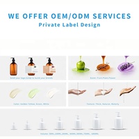 Gel Douche Hydratant Éclaircissant Personnalisé avec Logo OEM, Parfum Fleur de Camélia et Niacinamide, pour Salle de Bain et Spa