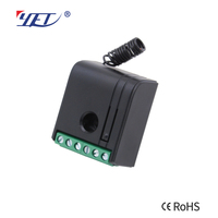 YET477PC Récepteur sans fil universel AC/DC à deux canaux, capacité 400 codes, pour codes fixes, codes d'apprentissage et codes roulants, contrôleur récepteur