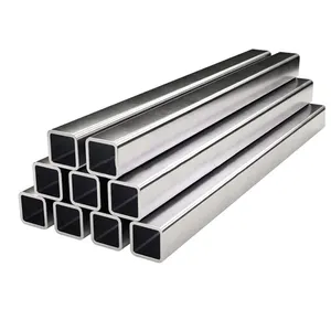 Manufacture supplier ASTM 304 316 441 321 310S 904L 301 stainless steel square welded seamless tube