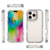 Coque de protection intégrale anti-chute haut de gamme 2025, coque transparente de qualité supérieure pour iPhone 17 Air Promax