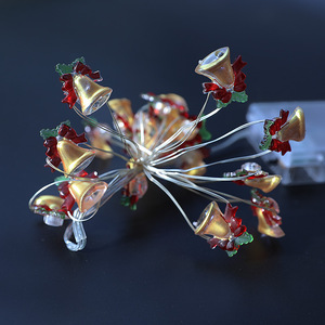 Lumières décoratives <span class=keywords><strong>de</strong></span> <span class=keywords><strong>noël</strong></span> personnalisables arbre <span class=keywords><strong>de</strong></span> <span class=keywords><strong>noël</strong></span> habiller petits accessoires suspendus lumières fil <span class=keywords><strong>de</strong></span> cuivre lumière - Product Image 4