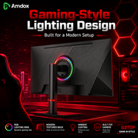 27 Zoll FHD Monitor 144Hz Computerbildschirm PC-Monitor Gaming-Monitor mit Verstellbarem Standfuß