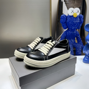 Nouvelles baskets en cuir de créateur confortables à tige basse pour hommes et femmes, à lacets, plates, à semelle épaisse, décontractées, sportives, personnalisables - Product Image 5