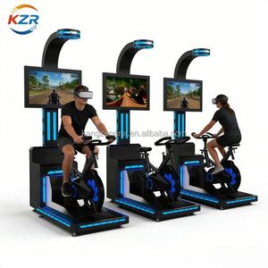 Gym de cyclisme virtuel en réalité virtuelle avec machine d'expérience VR pour les passionnés de cyclisme et les usages de divertissement - Product Image 1