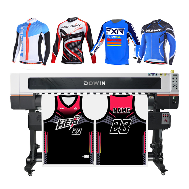 Factory 1.8m 6ft Large Format Wide Eco Solvent Printer I3200/xp600 Sublimation Printing Jersey Tshirt Fabrics Plotter Machine