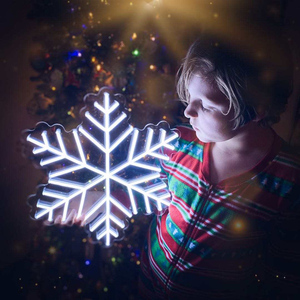 定制风格高亮度 RGB 大型霓虹灯，适用于婚礼公司和医院装饰，具有 IP65 防水功能 - Product Image 2