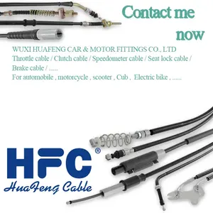 Bagian OEM Banyak Digunakan Kawat Bagian Dalam Aksesori Motor Kabel Throttle untuk Honda CRF 450R 2017 CRF450 RH