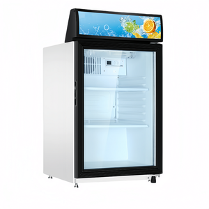 Commercial Beverage Fridge Single Door Upright Display Freezer <b>Refrigerator</b> LSC-318 Supermarket Freezer Glass Door <b>Refrigerator</b> - Product Image 4