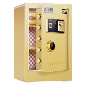 Haote haote600 điện tử an ninh tiền gửi an toàn nhà tiền mặt hộp điện tử kỹ thuật số Khóa vân tay + mật khẩu + Thẻ + Chìa khóa làm bằng thép - Product Image 4
