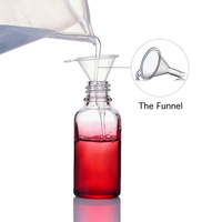 Mini Embudo de Plástico para Perfume, Líquido, Aceite, para Llenar Botellas Vacías, Venta Caliente