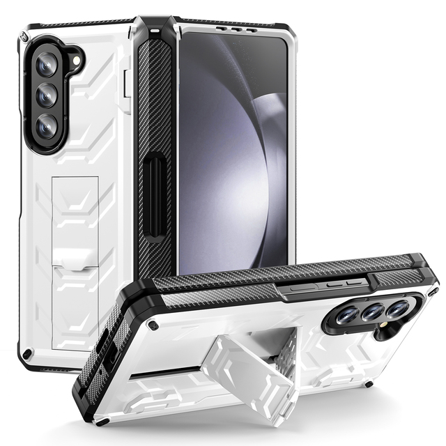 Fashion Smart Mobile Phone Cases for Samsung Galaxy Z Fold 5 with Pencil Holder 7.6inch