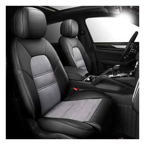 Fundas de Asiento de Coche Hechas a Medida para 5 Plazas, Parte Central de Gamuza de Lujo, Originales para <span class=keywords><strong>Audi</strong></span> A4 A6 A3 <span class=keywords><strong>Q5</strong></span> Q7 TT A7 A5 Q3 A1 Q4 Q6 E-TRON - Product Image 1