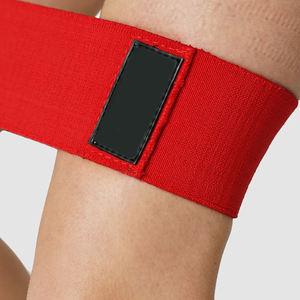 Bandes de résistance pour les hanches en tissu polyester, couleur personnalisée, élastiques, pour exercices de fitness, disponibles en différentes couleurs - Product Image 6
