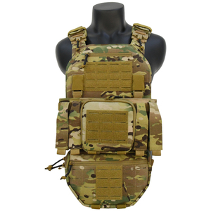 เสื้อกั๊กยุทธวิธี GAF 1000D ไนลอน สำหรับอุปกรณ์ทางยุทธวิธี ลายพราง พร้อมช่องใส่แม็กกาซีน M4 5.56 - Product Image 4