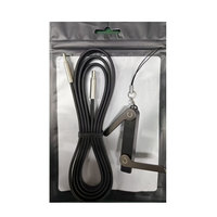 Câble USB-C 2-en-1 240W Tendance 2026 avec Support Téléphone Amovible, Charge Rapide, Transfert de Données, en Nylon, pour Lecteur de Codes-Barres