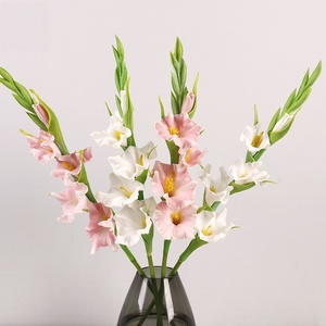 22ft <span class=keywords><strong>2026</strong></span> İlkbahar Yeni Gelenler Yapay PU Gerçekçi Gladiolus Su Geçirmez İskandinav Tarzı Düğün Sevgililer Günü Ev Vazosu - Product Image 1