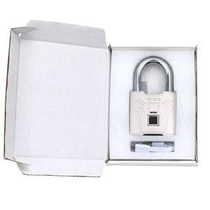 YH2592 Cadenas intelligent à <span class=keywords><strong>empreinte</strong></span> digitale et antivol personnalisé, déverrouillage sans mot de passe pour valise, bagages, sac à dos avec serrure intelligente pour les douanes - Product Image 3