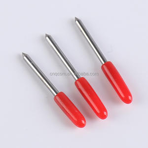 Plotter de corte personalizado OEM de carburo de tungsteno pulido de alta rigidez de 45 grados Mimaki <span class=keywords><strong>Summa</strong></span> modelo 1,5mm diámetro 19mm - Product Image 3