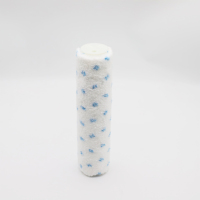 Rouleau de peinture murale en microfibre professionnel DIY, différentes couleurs, sans peluches, acrylique, avec OEM personnalisable