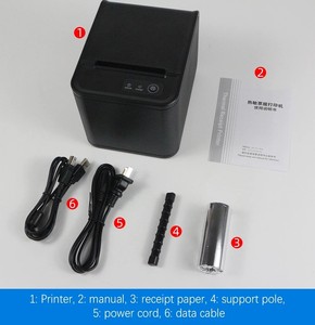 Fabbrica a basso costo 80mm Usb Impresoras <span class=keywords><strong>stampante</strong></span> termica Pos 80mm <span class=keywords><strong>stampante</strong></span> termica per ricevute - Product Image 6