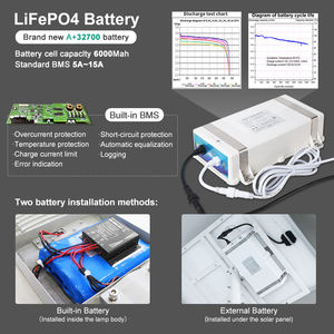 Motor de turbina de energía híbrida solar eólica con Control de carga Panel solar Diseño libre Cabezal de luz Proyecto personalizable Luces de calle - Product Image 6