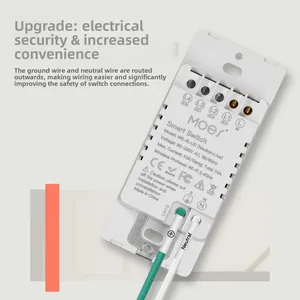 Zigbee Akıllı Düğme Anahtarı Tuya Akıllı Ev Uygulaması Uzaktan Kumanda Sesli Kontrol Amerikan Standardı Tek Sıfır Yangın Evrensel Panel - Product Image 6