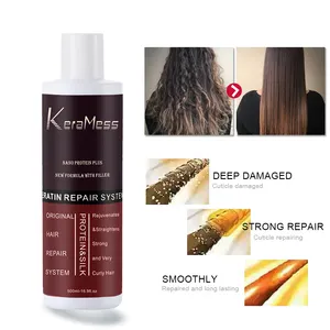 Bán buôn keramess thương hiệu hữu cơ Bio Keratin điều trị kem chất lượng cao tóc thẳng với thành phần protein thảo dược