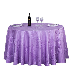100% Polyester Luxury Round <strong>Table</strong> <strong>Cloth</strong> Decoration Banquet Wedding Embroidered Rosette Flower Tablecloth - Product Image 1