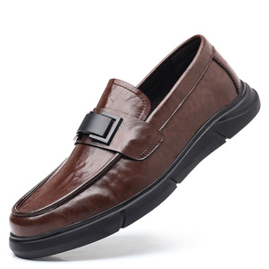 Mocassini con Suola Morbida, Scarpe Casual in Pelle con Suola Spessa, Scarpe da Uomo per Tutte <span class=keywords><strong>le</strong></span> <span class=keywords><strong>Stagioni</strong></span> - Product Image 6