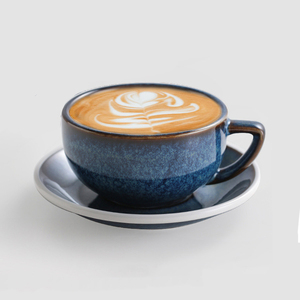 Bộ cốc sứ 11OZ bán buôn, cốc cà phê cappuccino, in logo tùy chỉnh, bộ cốc và đĩa sứ cho quán cà phê, khách sạn - Product Image 4