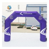 Arco Inflable Publicitario para Carreras, con Impresión de Logotipo Personalizado, para Eventos Deportivos, Fabricante Profesional de Exportación