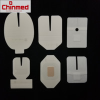 Pansement auto-adhésif transparent stérile chirurgical Plâtre insulaire non tissé imperméable et respirant Plaie hautement absorbante