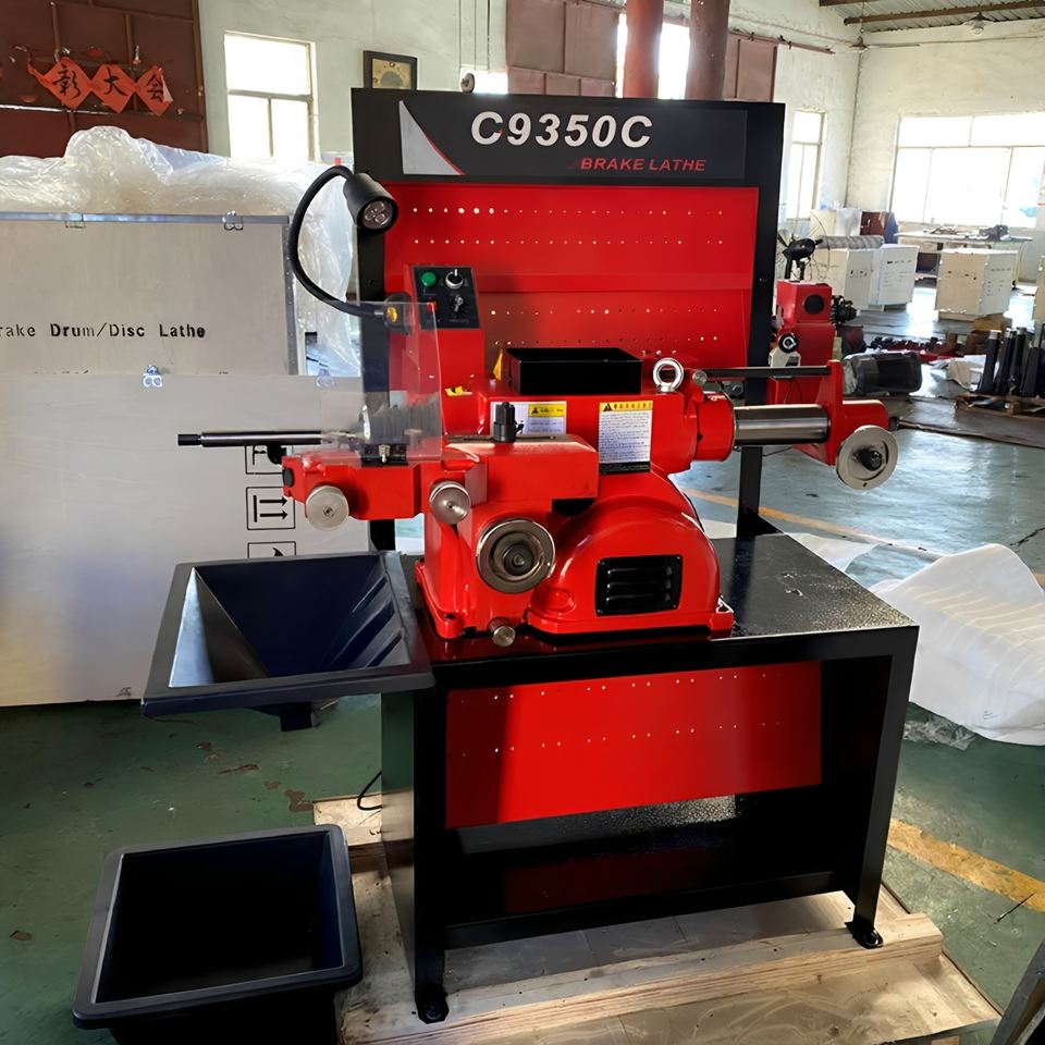 Automatic Brake Disc Lathe Machine C9350C Car Steel Iron Brake Disc ...