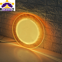 Boîtes lumineuses publicitaires LED ultra-minces, enseignes lumineuses en acrylique de formes fantaisie pour les magasins, les bars, télécommandées pour les logos de boissons, de bières et de bouteilles
