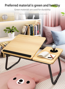 Table d'<span class=keywords><strong>ordinateur</strong></span> portable polyvalente à angle réglable, bureau d'<span class=keywords><strong>ordinateur</strong></span> portable pour lit et canapé - Product Image 3