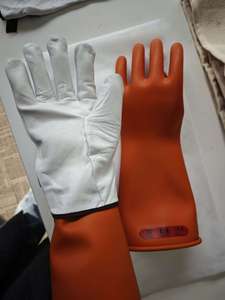 Gants isolants électriques diélectriques PPEMAX, composite diélectrique <span class=keywords><strong>classe</strong></span> <span class=keywords><strong>0</strong></span>, gants en caoutchouc électriques anti-choc, gants diélectriques 1000V AC - Product Image 6