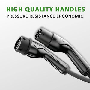 Cargador de batería de coche EV de pistola de doble puerto inteligente al por mayor para vehículos eléctricos estación de carga de coche estándar europeo EE.UU. - Product Image 5