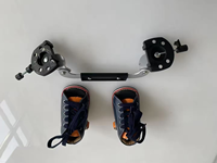 Chaussures orthopédiques pour pied bot avec barre de connexion réglable, modèle POR-NCDS-1, garantie 1 an