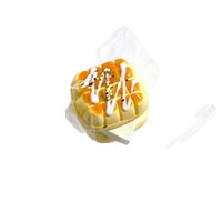 Jouet Squishy Gaufre et Pain Ananas Réaliste en Silicone Alimentaire Fait Main à Rebond Lent Anti-Stress pour l'Anxiété