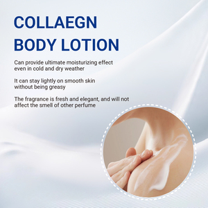 Lotion corporelle au collagène hydratante en profondeur, anti-âge, anti-rides, blanchissante, éclaircissante, crème réparatrice pour peaux abîmées par le soleil - Product Image 3