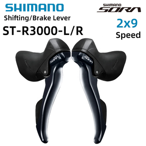 Levier de vitesses <span class=keywords><strong>SHIMANO</strong></span> <span class=keywords><strong>SORA</strong></span> R3000 2*9 vitesses ST-R3000, levier de changement de vitesse gauche/droite pour vélo de route - Product Image 1