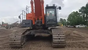 Excavatrice sur chenilles Hitachi ZX670 d'occasion, très demandée, certifiée CE EPA, haute puissance de creusement - Product Image 3