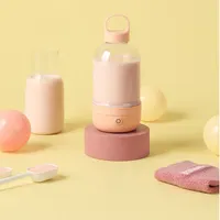 Özel akıllı plastik Blender 400ml fincan elektrikli spor salonu Protein seyahat bardağı karıştırma Shaker şişe