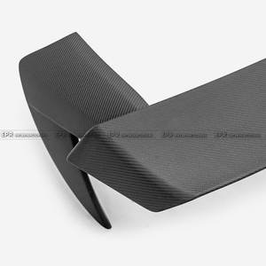 Aileron arrière en carbone mat style EPA-V pour Toyota Corolla GR avec lame réglable - Product Image 4