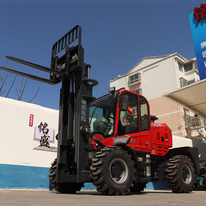 Venta Directa de Fábrica, Nuevo Modelo 2025, Montacargas Hidráulico Diésel de 3.5 Toneladas, 4x4, Capacidad de Subida de 35, Radio de Giro Pequeño para Todo Tipo de Terreno - Product Image 2